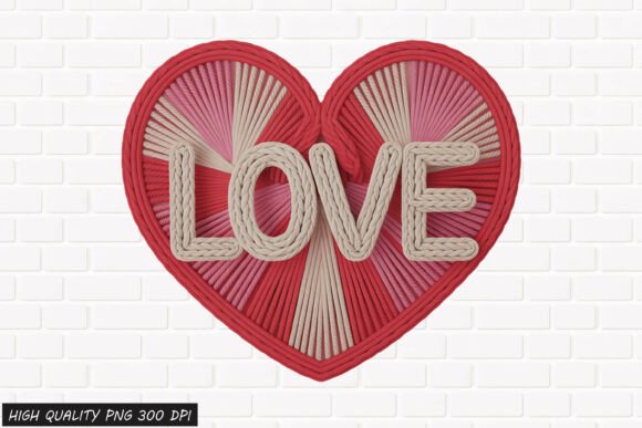 Download Rope Heart LOVE Valentine PNG File - Premium Resources