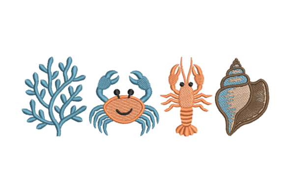Download Ocean Sea Creatures Set – Crab Lobster - Set Collection