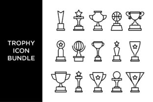 Download Trophy Icon Set Bundle - Set Collection