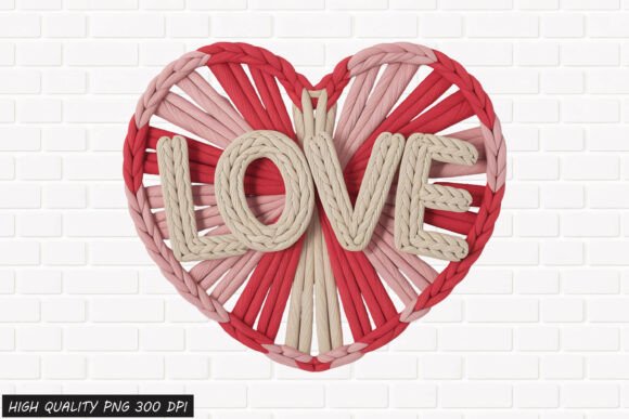 Download Rope Heart LOVE Valentine PNG File - Premium Resources