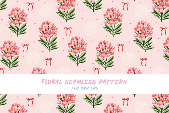 Download Flower Seamless Vector Pattern - Vector pattern Collection