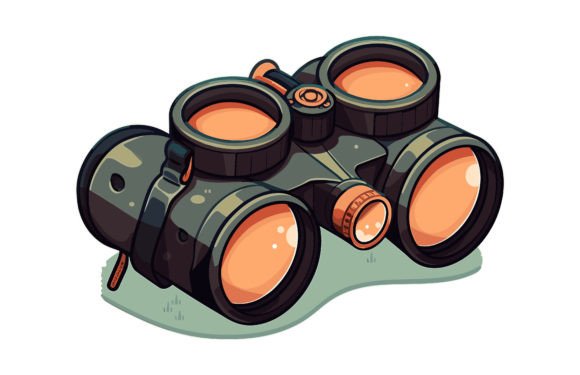 Download Binocular Vector Illustration - Binocular Collection