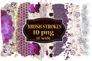 Download Brush Stroke Clipart,Floral Brush Stroke - Stroke Collection