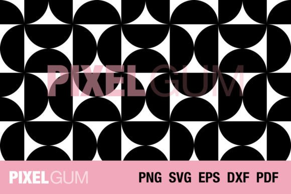 Download Seamless Half Circle Vector Pattern - Vector pattern Collection