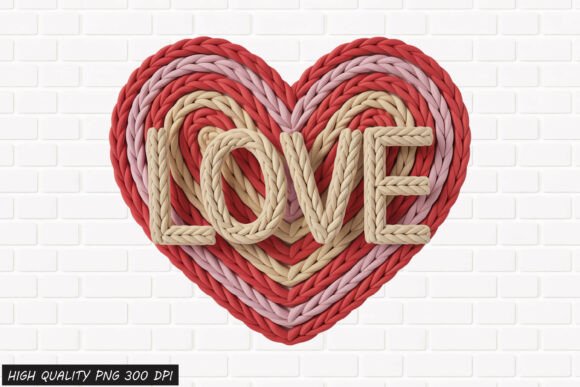 Download Rope Heart LOVE Valentine PNG File - Premium Resources