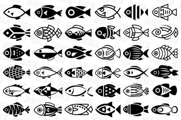 Download Decorative Fishes Set - Set Collection