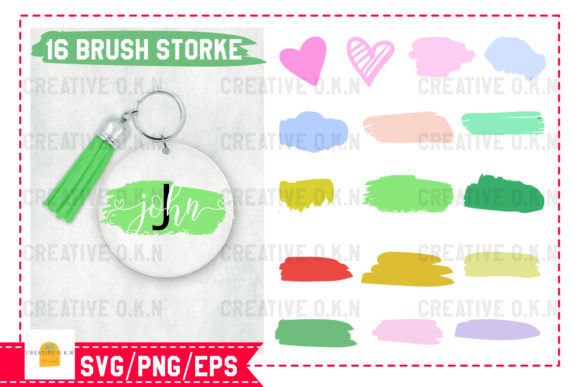 Download Paint Brush Stroke Bundle,SVG,PNG. - Stroke Collection