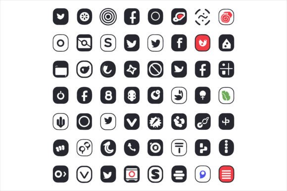 Download Social Media Icon Set Vector - Set Collection